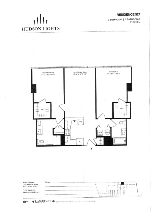 1, 2 & 3 Bedroom Apartments in Fort Lee Hudson Lights